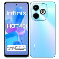 Infinix Hot 40i, 8/256 GB, Dual SIM, Palm Blue - SK distribúcia