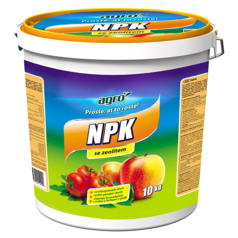 AGRO Minerálne hnojivo NPK 11-7-7 so zeolitom 10 kg (vedierko)