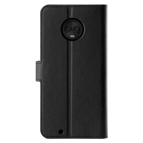 Púzdro XQISIT Slim Wallet Selection for Moto G6  black (32174)