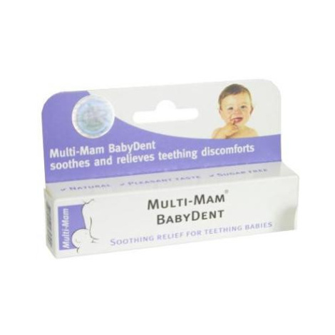 Multi-Mam BabyDent gél bioadhezívny na prerezávajúce sa zúbky 15 ml