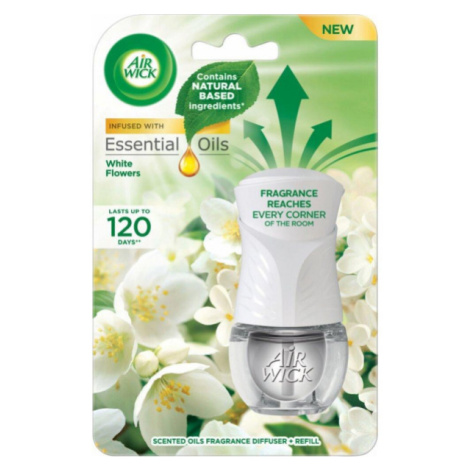 Air Wick White Flower elektrický osviežovač + náplň 19ml