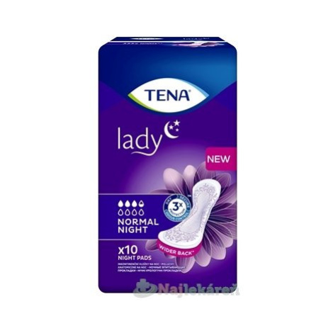 TENA LADY NORMAL NIGHT absorpčné vložky 10ks