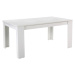 Jedálenský stôl, biela, 160x90 cm, TOMY NEW