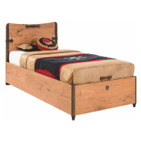 Detská posteľ jack 90x190cm s úložným priestorom - dub lancelot