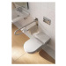 DURAVIT - Starck 3 Závesné WC, bezbariérové, biela 2203090000