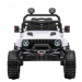 mamido  Elektrické autíčko jeep Off-road Speed ​​4x4 biele