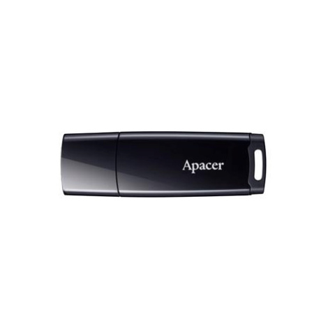 Apacer USB flash disk, USB 2.0, 64GB, AH336, černý, AP64GAH336B-1, USB A, s krytkou