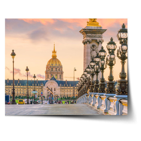 Plagát Paríž Elysejský palác - 60x40 cm