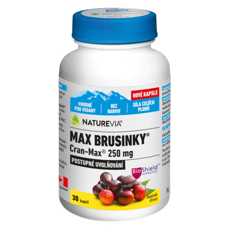 NATUREVIA MAX BRUSNICE Cran-Max 250 mg 30 kapsúl