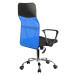 Kancelárska stolička FULL na kolieskach modrá/čierna