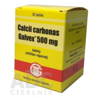 Calcii carbonas Galvex 500 mg