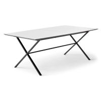 Biely rozkladací jedálenský stôl s bielou doskou 90x165 cm Meza – Hammel Furniture