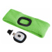 Sixtol Čelenka s čelovkou 180lm, nabíjacia, USB, uni veľkosť, bavlna/PE, fluorescenčná zelená