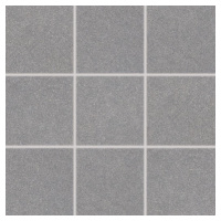 Dlažba Rako Block tmavo sivá 10x10 cm mat DAK12782.1