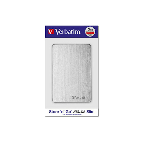 Verbatim externí pevný disk, Store,n,Go ALU Slim, 2.5