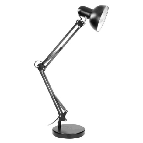 Čierna skladacia lampa 1XE27 60W DEON DL-2/B ORNO