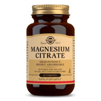 SOLGAR Magnesium citrát 200 mg 60 tablet
