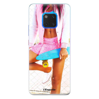 Silikónové puzdro iSaprio - Skate girl 01 - Huawei Mate 20 Pro