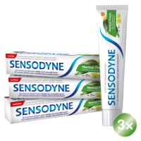 SENSODYNE Herbal Fresh zubná pasta 3 x 75 ml