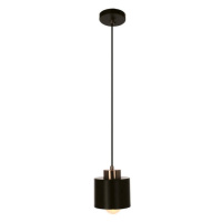 Čierne kovové závesné svietidlo ø 12 cm Olena - Candellux Lighting