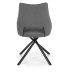 HALMAR K409 jedálenská stolička sivá / čierna
