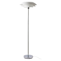 Dyberg Larsen DL45 stojaca lampa kov Ø 45 cm biela