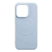 Aiino - Alma Recycled case with magnet for iPhone 15 Pro - Light Blue