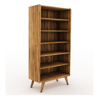 Knižnica z dubového dreva 100x200 cm Retro - The Beds