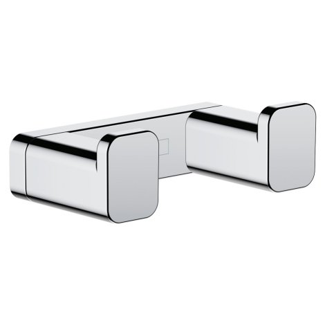 Hansgrohe AddStoris, dvojitý háčik, chrómová, HAN-41755000