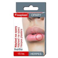 FIXAPLAST Herpes náplasť na opary 15 kusov