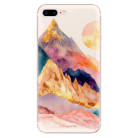 Odolné silikónové puzdro iSaprio - Abstract Mountains - iPhone 7 Plus
