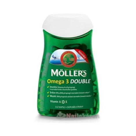 Mollers Omega 3 Daily Health rybí olej 112 kapsúl