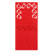 Vianočný obal na príbor EGA III 4 ks červený