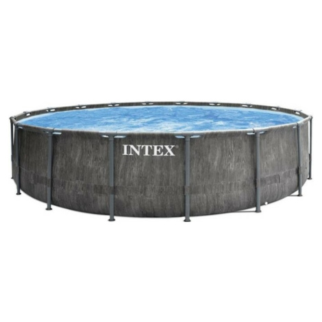 Intex Bazén Prism Frame Greywood Premium 5,49 x1,22cm 26744