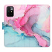 Flipové puzdro iSaprio - PinkBlue Marble - Xiaomi Redmi 10
