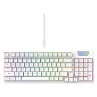 Herná klávesnica Gaming Keyboard Havit KB885L RGB (white)