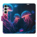 Flipové puzdro iSaprio - Jellyfish - Samsung Galaxy S23 FE