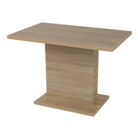 Sconto Jedálenský stôl SHIDA 1 dub sonoma, šírka 120 cm