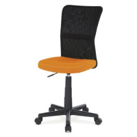 Sconto Detská stolička BAMBI oranžová/čierna