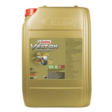 CASTROL Motorový olej Vecton Long Drain 10W-40 E7, 15B352, 20L