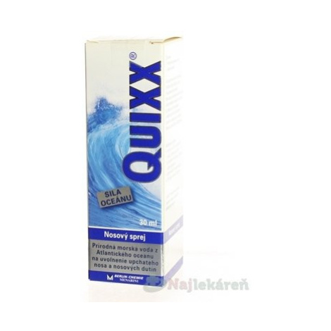 Quixx hypertonický nosný sprej 30 ml