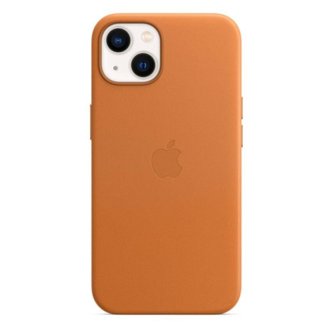 MM0D3ZM/A Apple Kožený Kryt vč. MagSafe pro iPhone 13 mini Golden Brown
