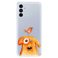 Odolné silikónové puzdro iSaprio - Dog And Bird - Samsung Galaxy A13 5G