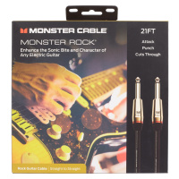 Monster Rock 21' Instrument Cable Straight