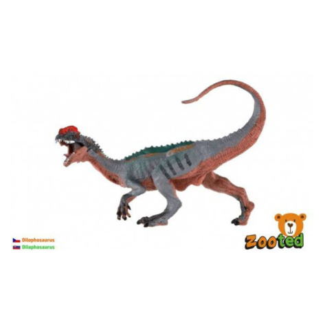 Dilophosaurus zooted plast 15cm v sáčku