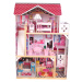 Drevený domček pre bábiky - veľkosť Barbie