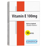 GENERICA VITAMIN E 100 I.U. 50 kapsúl