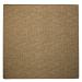 Kusový koberec Alassio zlatohnědý čtverec - 133x133 cm Vopi koberce