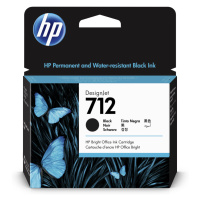 HP 712 3ED71A čierna (black) originálna cartridge