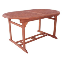 Záhradný jedálenský stôl z eukalyptového dreva 90x150 cm Stockholm – Garden Pleasure
